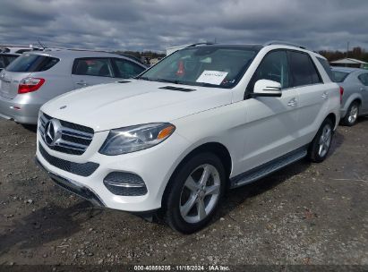 Lot #3037543584 2016 MERCEDES-BENZ GLE 350