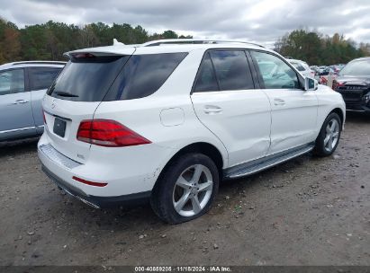 Lot #3037543584 2016 MERCEDES-BENZ GLE 350