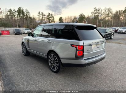 Lot #3035071685 2019 LAND ROVER RANGE ROVER SUPERCHARGED