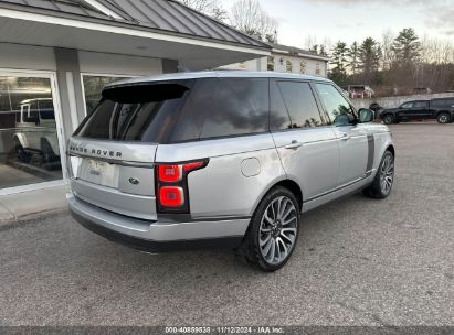 Lot #3035071685 2019 LAND ROVER RANGE ROVER SUPERCHARGED