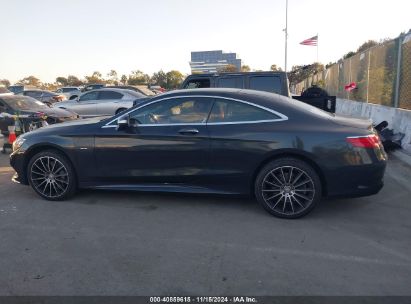 Lot #3051073999 2015 MERCEDES-BENZ S 550 4MATIC