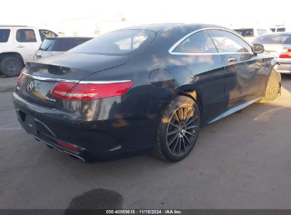 Lot #3051073999 2015 MERCEDES-BENZ S 550 4MATIC