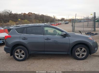 Lot #3035083420 2015 TOYOTA RAV4 XLE