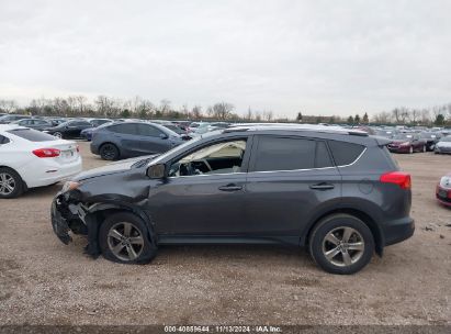 Lot #3035083420 2015 TOYOTA RAV4 XLE