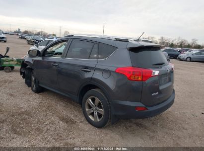 Lot #3035083420 2015 TOYOTA RAV4 XLE