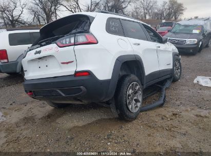 Lot #2990352196 2020 JEEP CHEROKEE TRAILHAWK 4X4