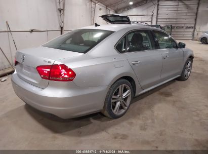 Lot #3035071674 2014 VOLKSWAGEN PASSAT 1.8T SE