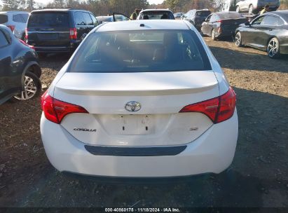 Lot #2995293455 2017 TOYOTA COROLLA L/LE/XLE/SE/XSE