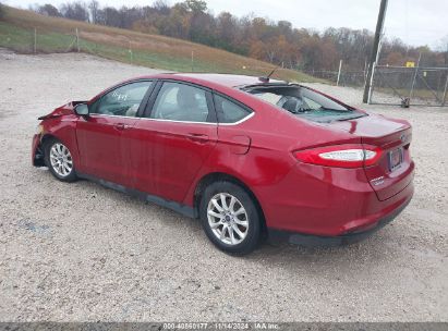 Lot #3045353962 2016 FORD FUSION S