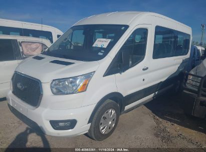 Lot #2995300873 2021 FORD TRANSIT-350 PASSENGER VAN XLT