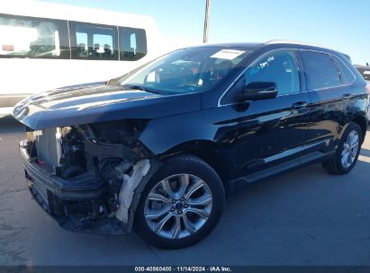 Lot #2997780581 2022 FORD EDGE TITANIUM