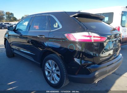 Lot #2997780581 2022 FORD EDGE TITANIUM