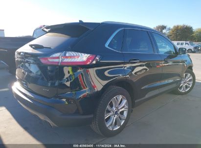 Lot #2997780581 2022 FORD EDGE TITANIUM