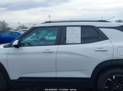 Lot #3049470629 2021 CHEVROLET TRAILBLAZER FWD LT