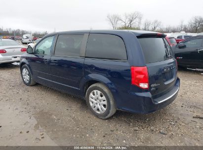 Lot #2996535501 2015 DODGE GRAND CARAVAN SE