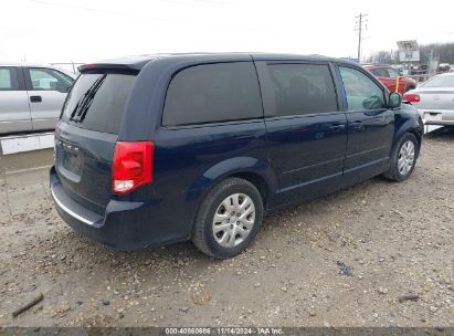 Lot #2996535501 2015 DODGE GRAND CARAVAN SE