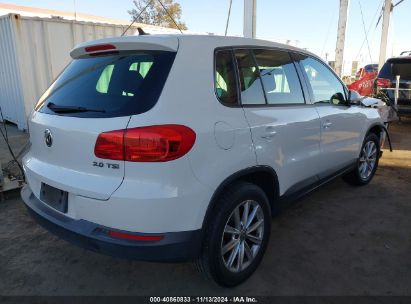 Lot #3034472539 2014 VOLKSWAGEN TIGUAN SE