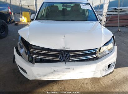 Lot #3034472539 2014 VOLKSWAGEN TIGUAN SE