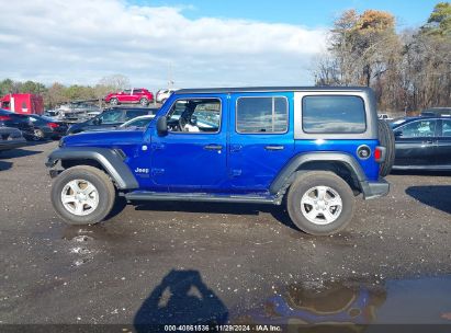 Lot #3052075334 2019 JEEP WRANGLER UNLIMITED SPORT S 4X4