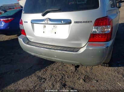 Lot #3005344766 2006 TOYOTA HIGHLANDER HYBRID LIMITED V6