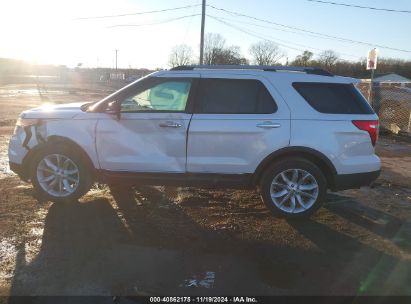 Lot #3052075310 2014 FORD EXPLORER XLT