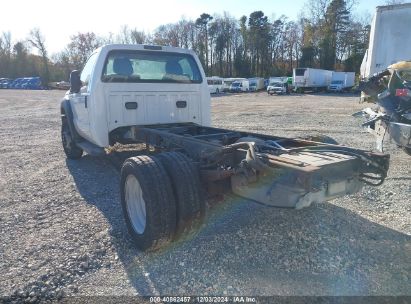 Lot #3037529937 2015 FORD F-550 CHASSIS XL