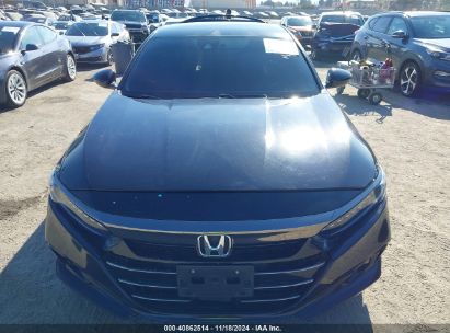 Lot #3035094392 2021 HONDA ACCORD SPORT