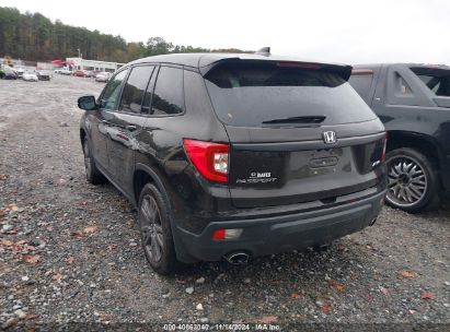 Lot #2995293419 2020 HONDA PASSPORT EX-L