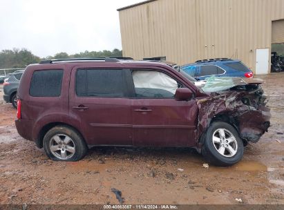 Lot #2992821257 2011 HONDA PILOT EX-L