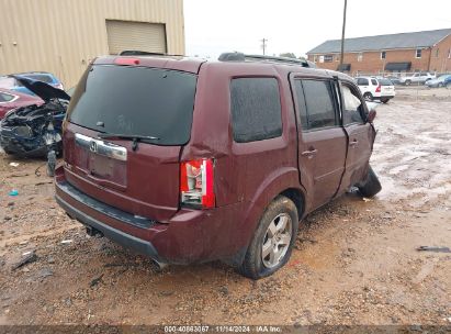 Lot #2992821257 2011 HONDA PILOT EX-L