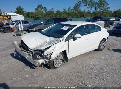 Lot #3035083262 2012 HONDA CIVIC LX