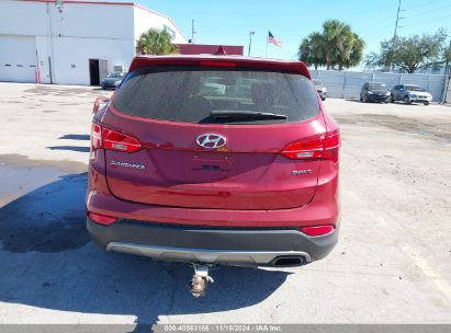 Lot #3021947355 2014 HYUNDAI SANTA FE SPORT 2.4L