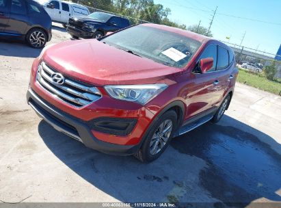 Lot #3021947355 2014 HYUNDAI SANTA FE SPORT 2.4L