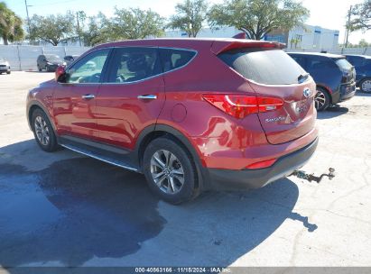 Lot #3021947355 2014 HYUNDAI SANTA FE SPORT 2.4L