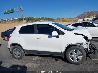 Lot #3035094386 2018 CHEVROLET TRAX LS