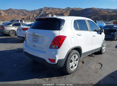 Lot #3035094386 2018 CHEVROLET TRAX LS