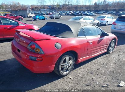 Lot #2992834577 2003 MITSUBISHI ECLIPSE SPYDER GT