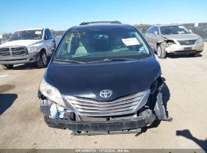 Lot #3053063250 2011 TOYOTA SIENNA XLE V6