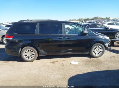 Lot #3053063250 2011 TOYOTA SIENNA XLE V6