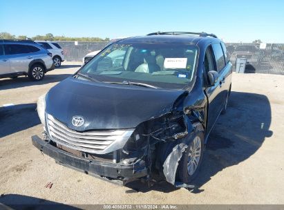 Lot #3053063250 2011 TOYOTA SIENNA XLE V6