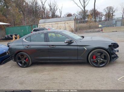 Lot #3037543359 2019 GENESIS G70 3.3T ADVANCED