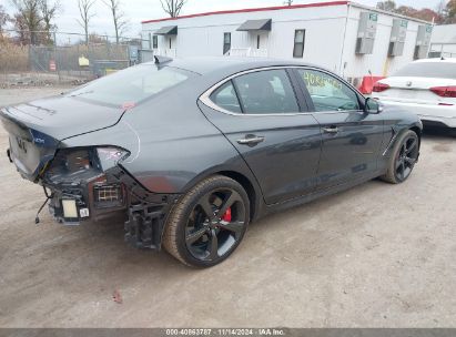 Lot #3037543359 2019 GENESIS G70 3.3T ADVANCED