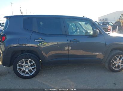 Lot #2990352185 2023 JEEP RENEGADE LATITUDE 4X4