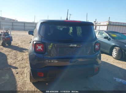 Lot #2990352185 2023 JEEP RENEGADE LATITUDE 4X4