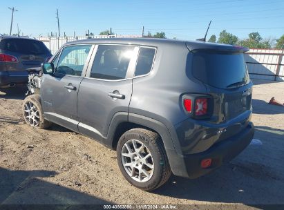 Lot #2990352185 2023 JEEP RENEGADE LATITUDE 4X4