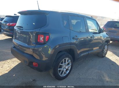 Lot #2990352185 2023 JEEP RENEGADE LATITUDE 4X4