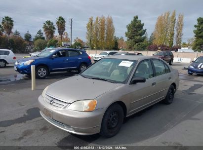 Lot #2992831596 2001 HONDA CIVIC LX