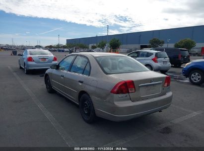 Lot #2992831596 2001 HONDA CIVIC LX