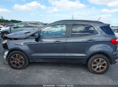 Lot #3035071553 2020 FORD ECOSPORT SE