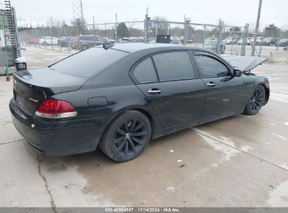 Lot #2997780533 2008 BMW 750LI